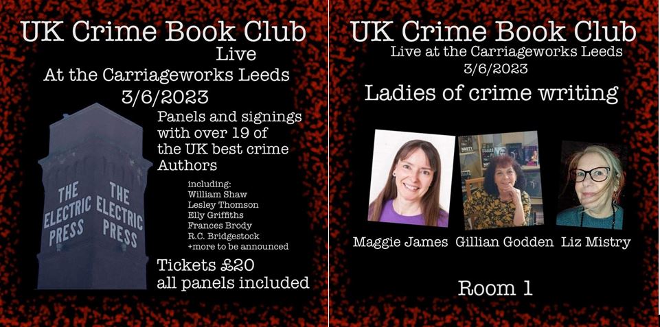 UK Crime Book Club Live at The Carriageworks